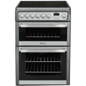 silver 60cm electric cooker