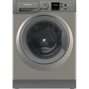 Hotpoint 8KG 1600 Spin Washing Machine In Silver