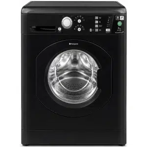 Hotpoint washing machine in black